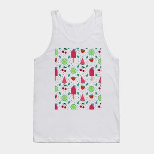 Abstract fruit pattern Tank Top